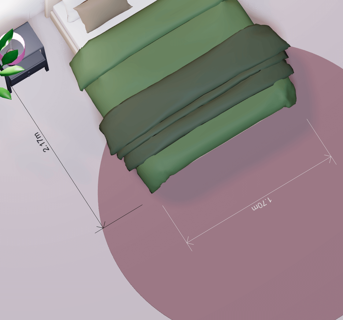 Bedroom
                furniture layout 3D viewing tool