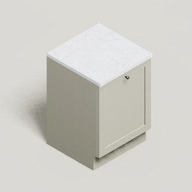 Cabinet · Pull-out bins