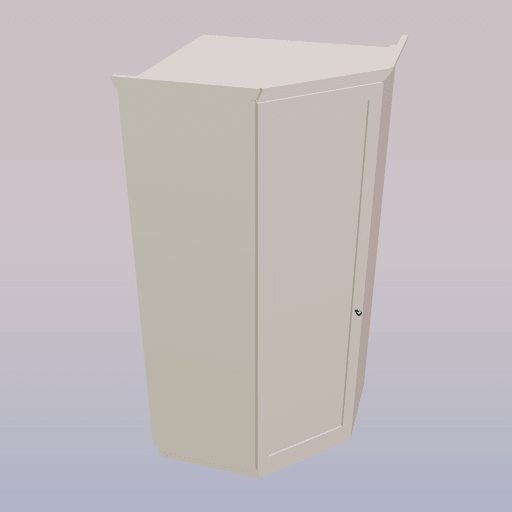 Cabinet · Diagonal tall cupboard