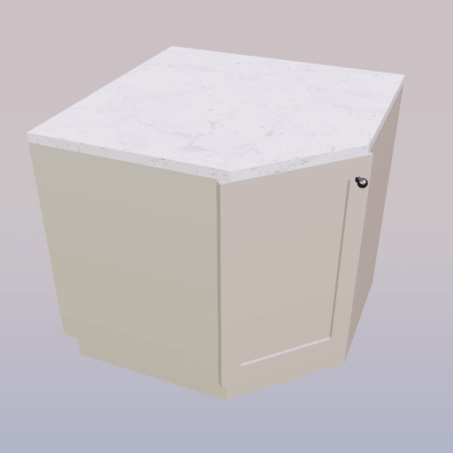 Cabinet · Diagonal corner