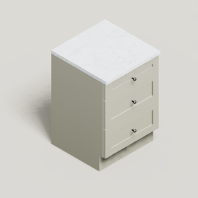 Cabinet · Three drawers