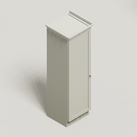 Cabinet · Integrated fridge