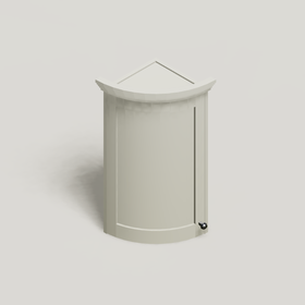 Cabinet · Curved wall end