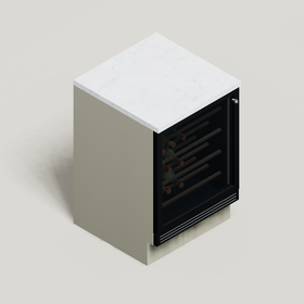 Cabinet · Under-counter wine fridge