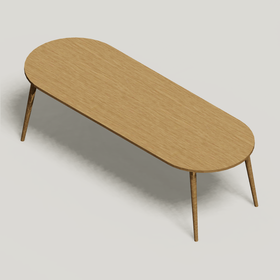 Dining Table Oval 10 12