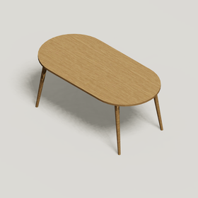 Dining Table Oval 6 8