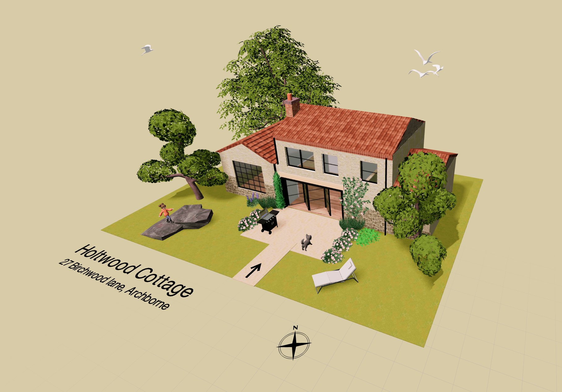 Software Arcadium di progettazione e modellazione 3D di case
