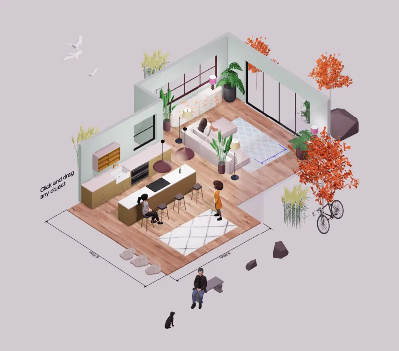 Virtual 3D Spaces