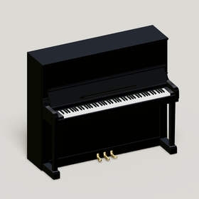 Piano upright