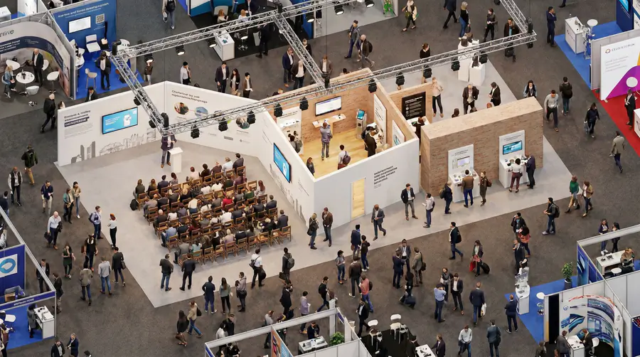 Trade show booth design