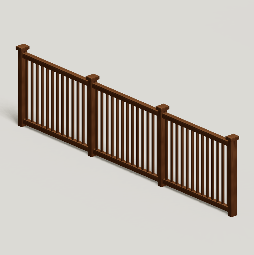 Balaustri in legno