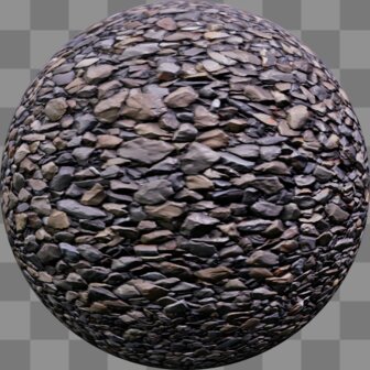 Ground & rock material