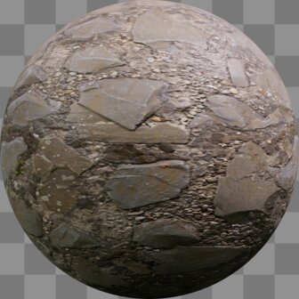 Ground & rock material