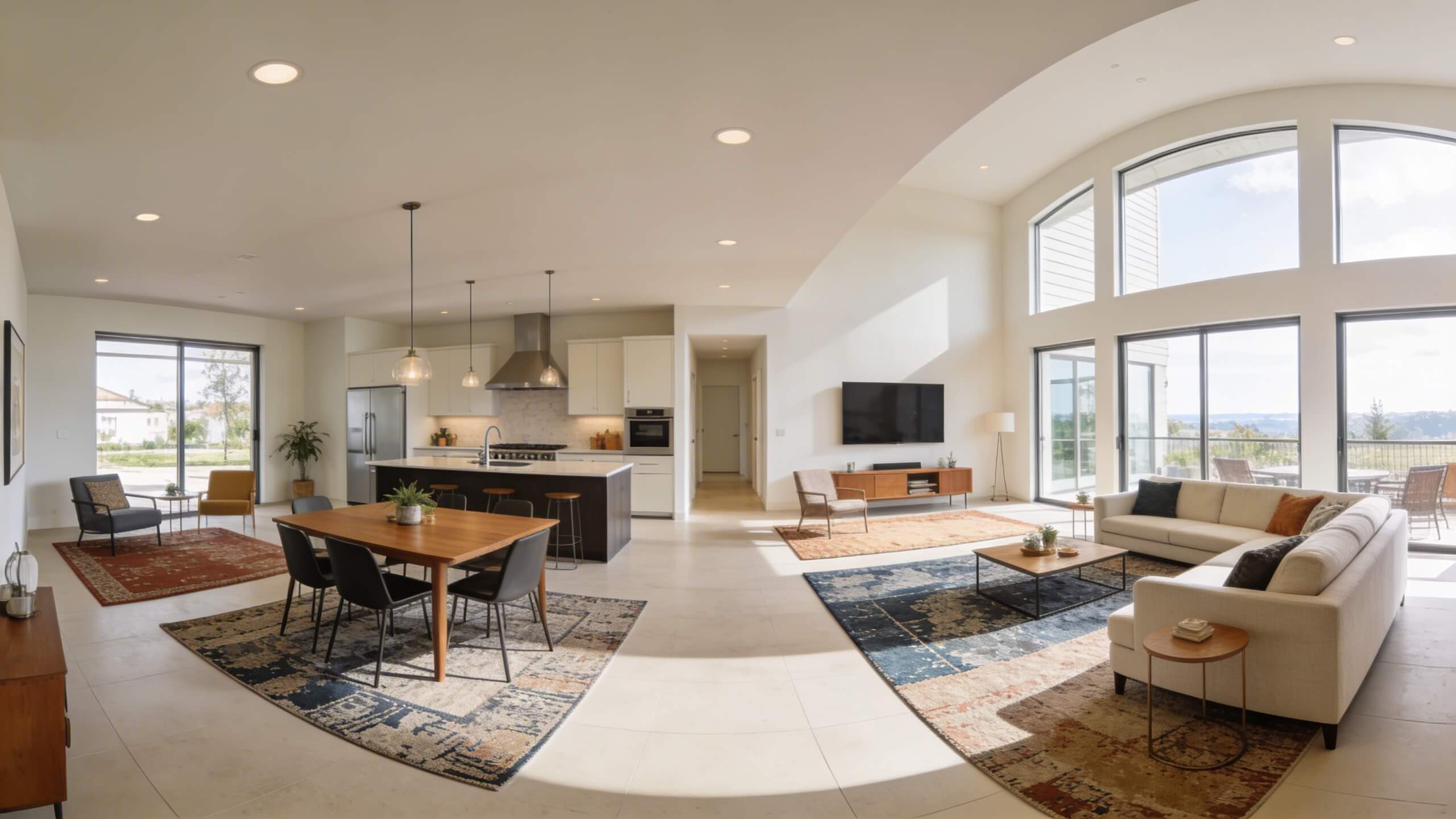 How to design an open floor plan layout without hiring a designer