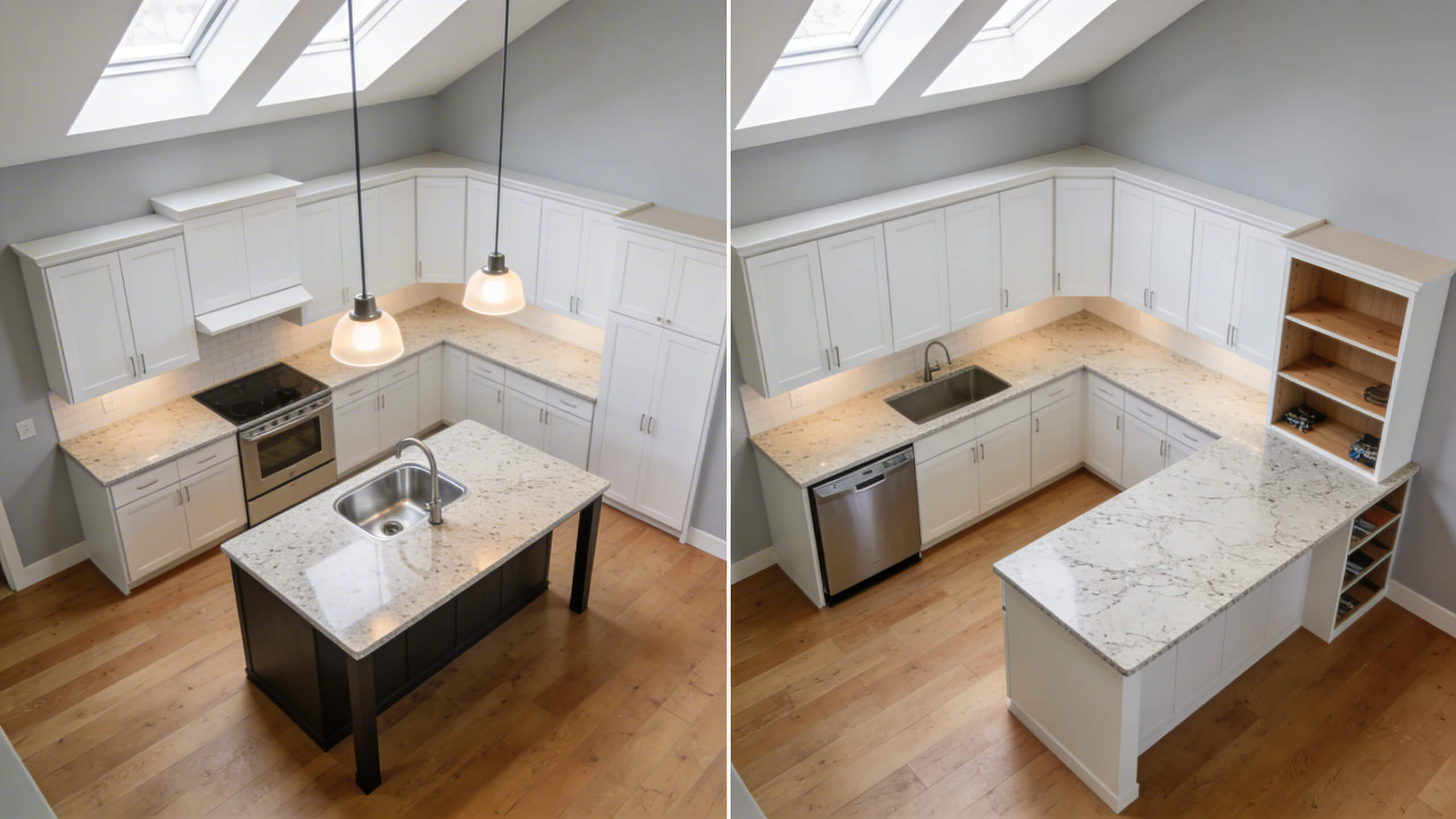 Kitchen Island vs Peninsula: How to choose the right one for your kitchen size