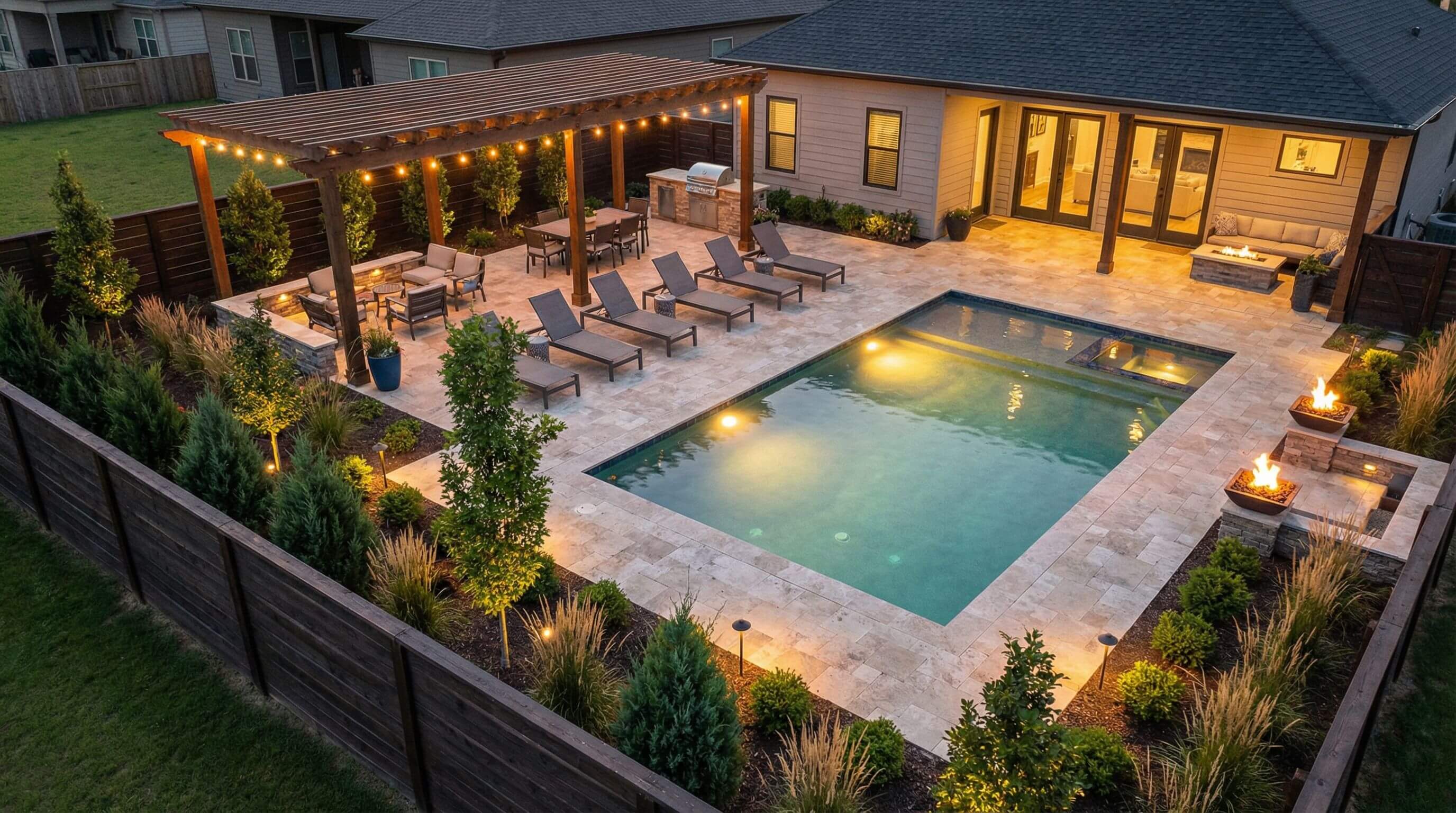 Pool and Landscape Design: How to plan the area around your swimming pool