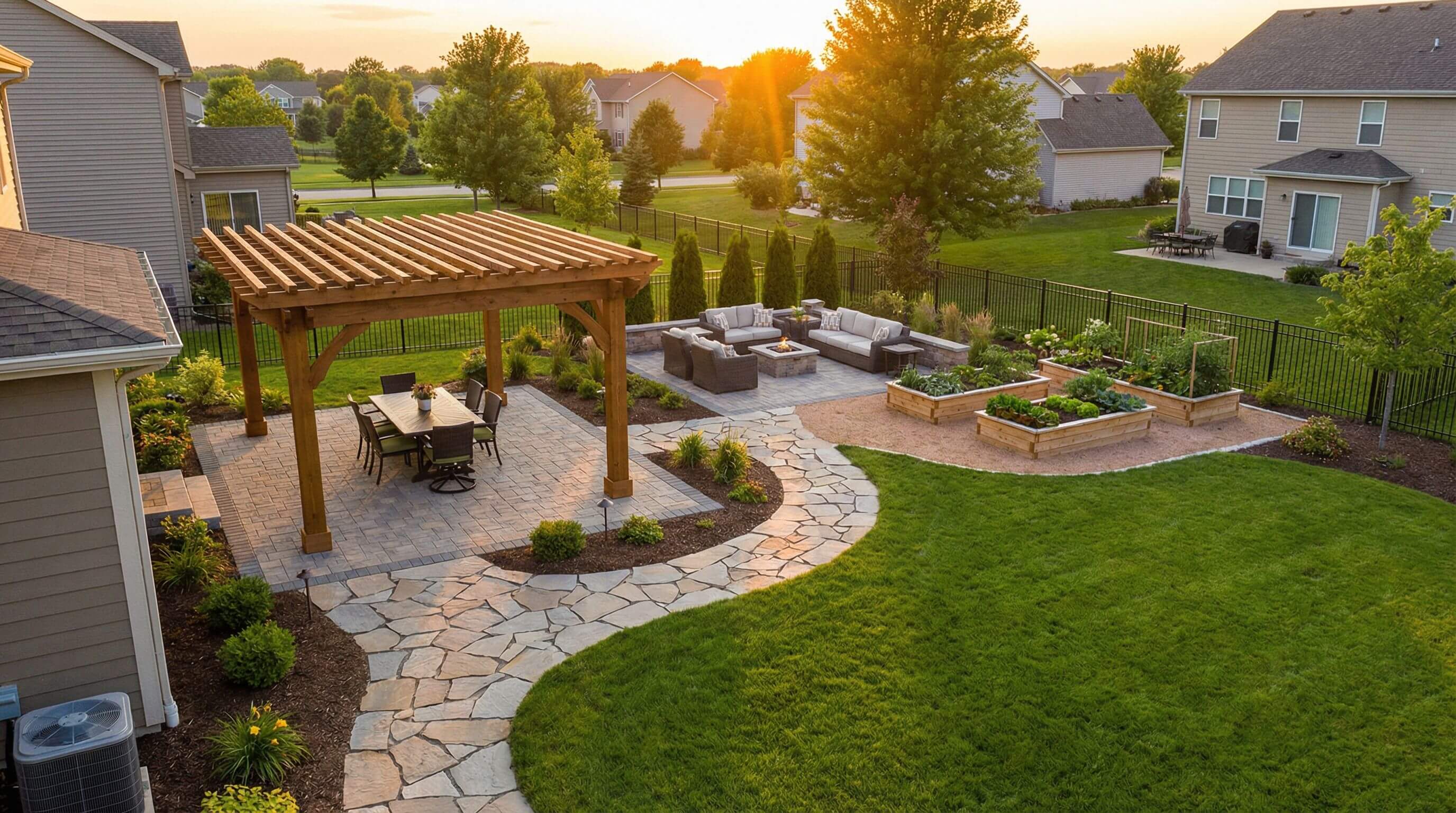Backyard Zones Explained: How to divide your outdoor space into functional areas