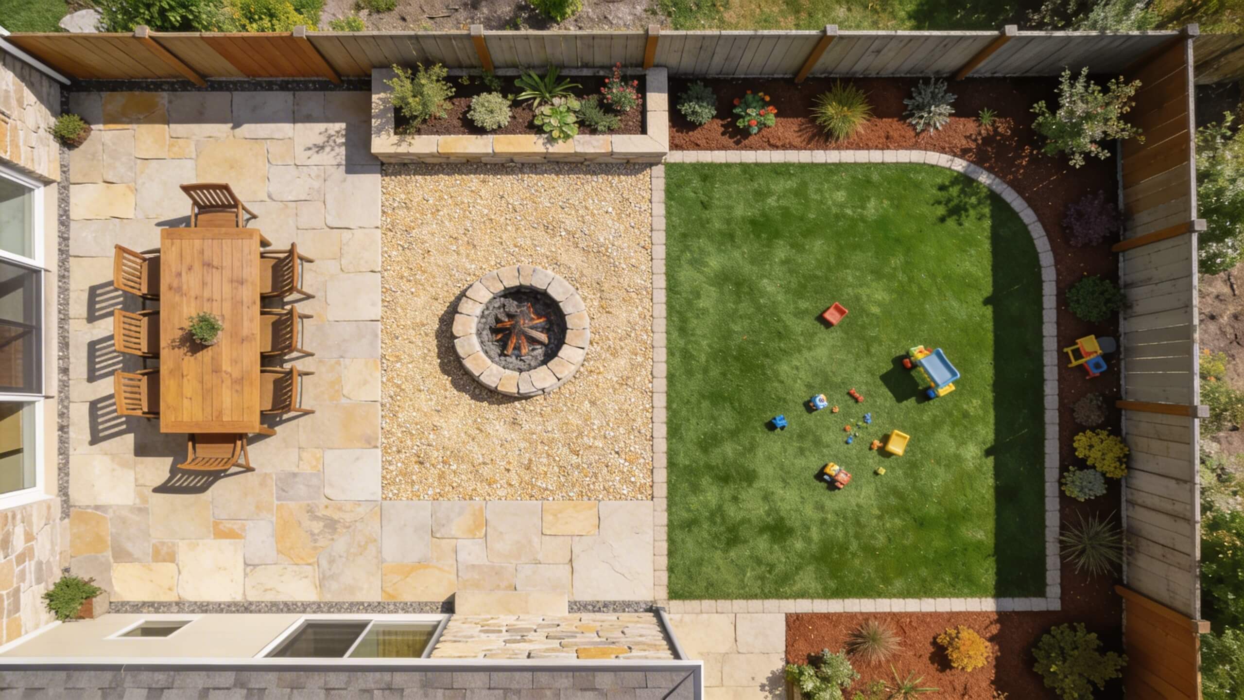 How to Plan a Backyard Layout before you start Landscaping (step by step guide)