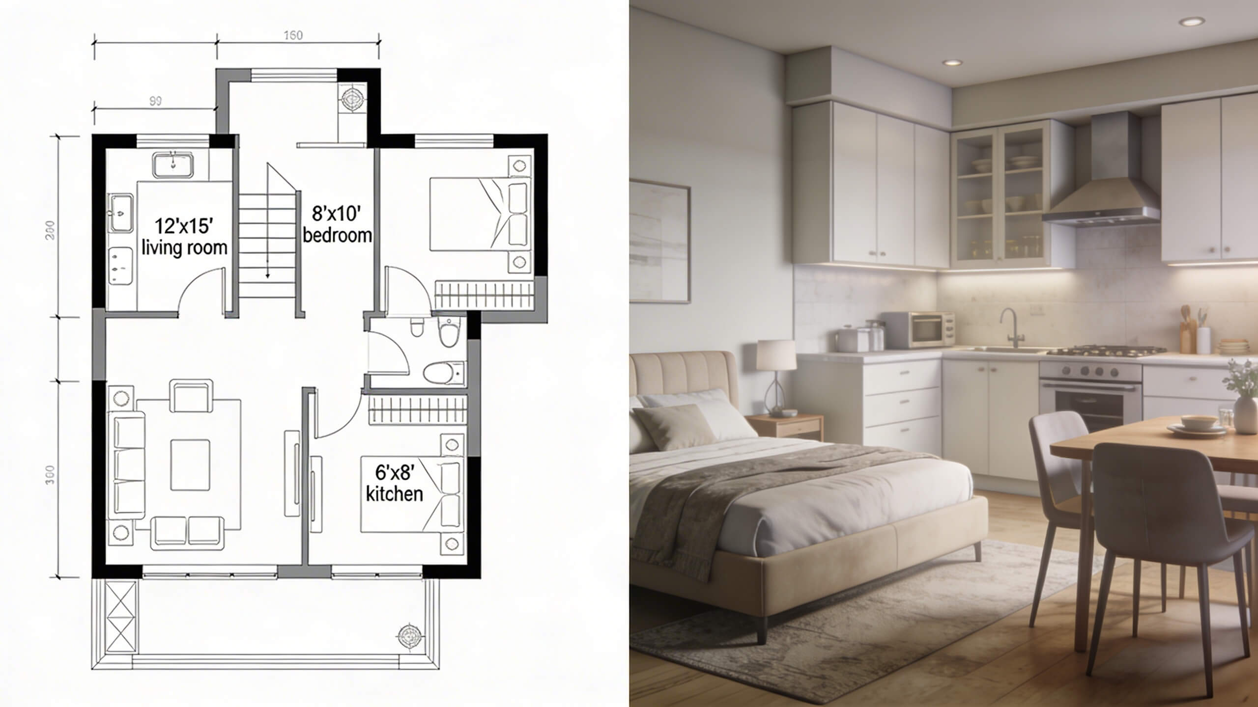 2D vs 3D Floor Plans: What's the difference and when do you need each?
